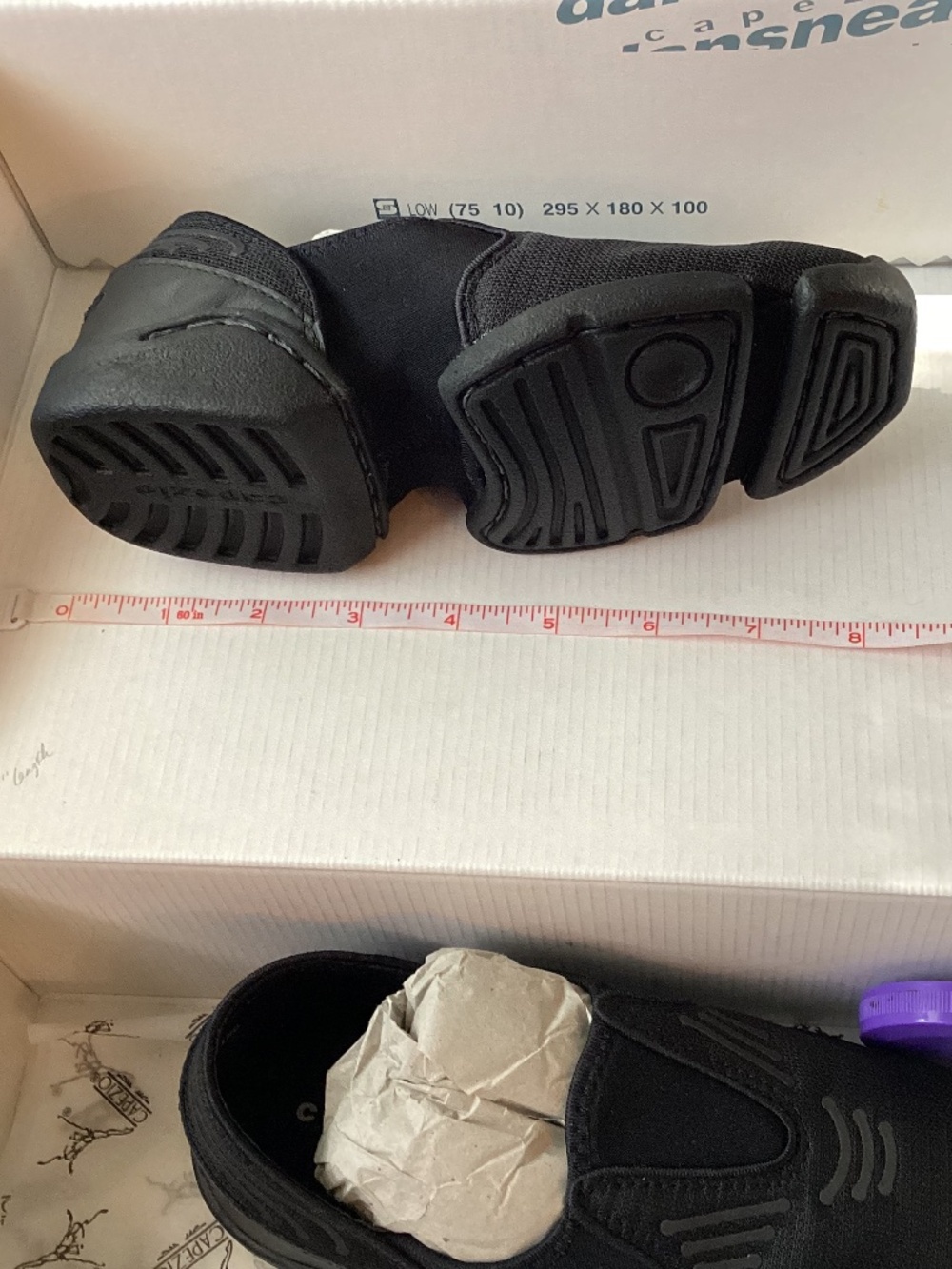 Capezio‎ Dansneaker Dance Sneaker Shoes sz 5 NEW Jazz Hip Hop - Picture 9 of 12